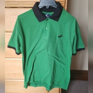 Pacific Polo Mens Green Shirt - Size Large